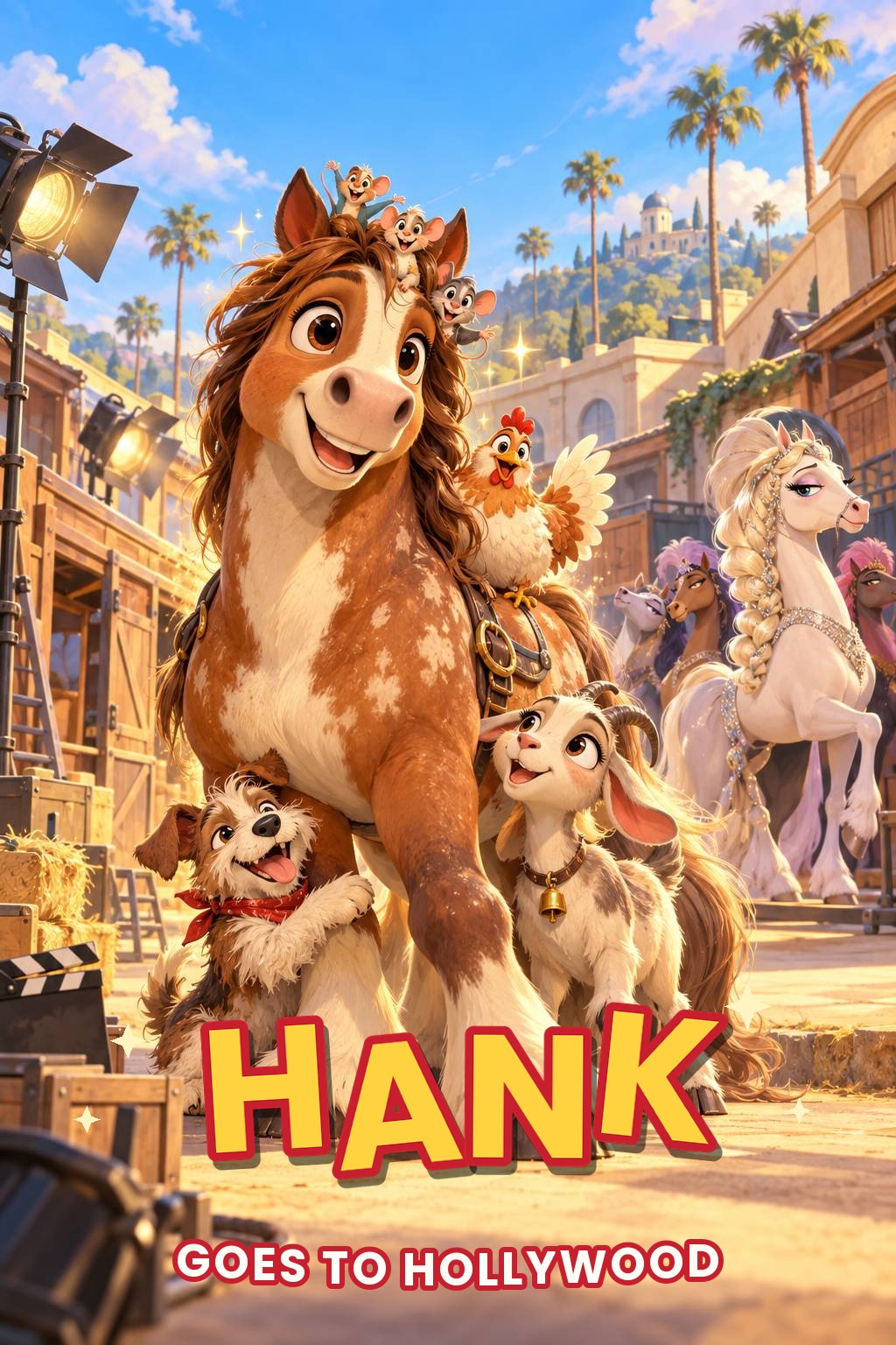 Hank Goes to Hollywood poster